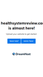 Mobile Screenshot of healthsystemreview.com